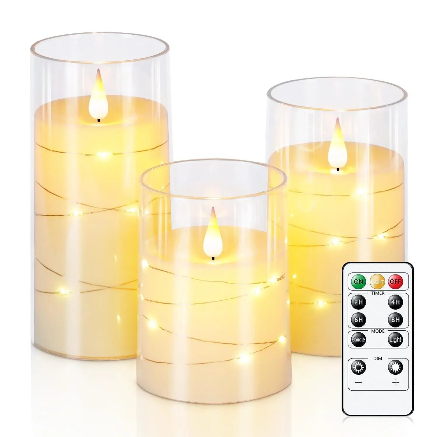 Flameflex - LED-Kerzen ohne Flamme mit realistischem Effekt