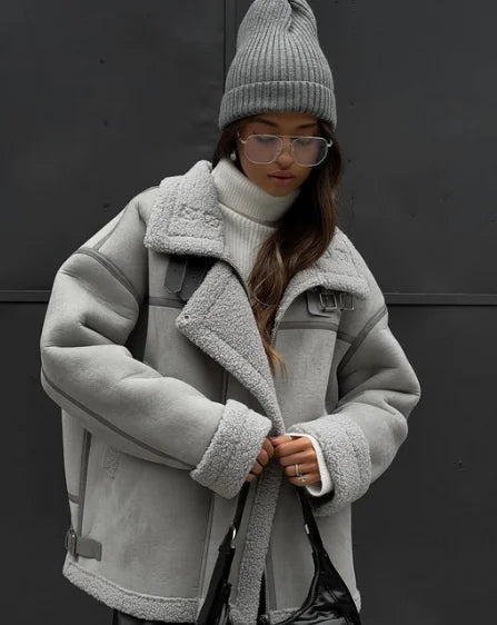 Nicole giacca invernale alla moda giacca morbida con tasche pratiche