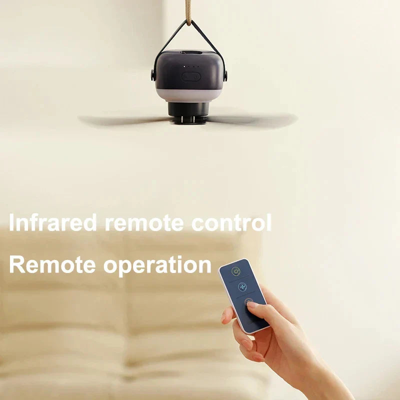 Devako Luxuriöser Deckenventilator mit LED-Beleuchtung