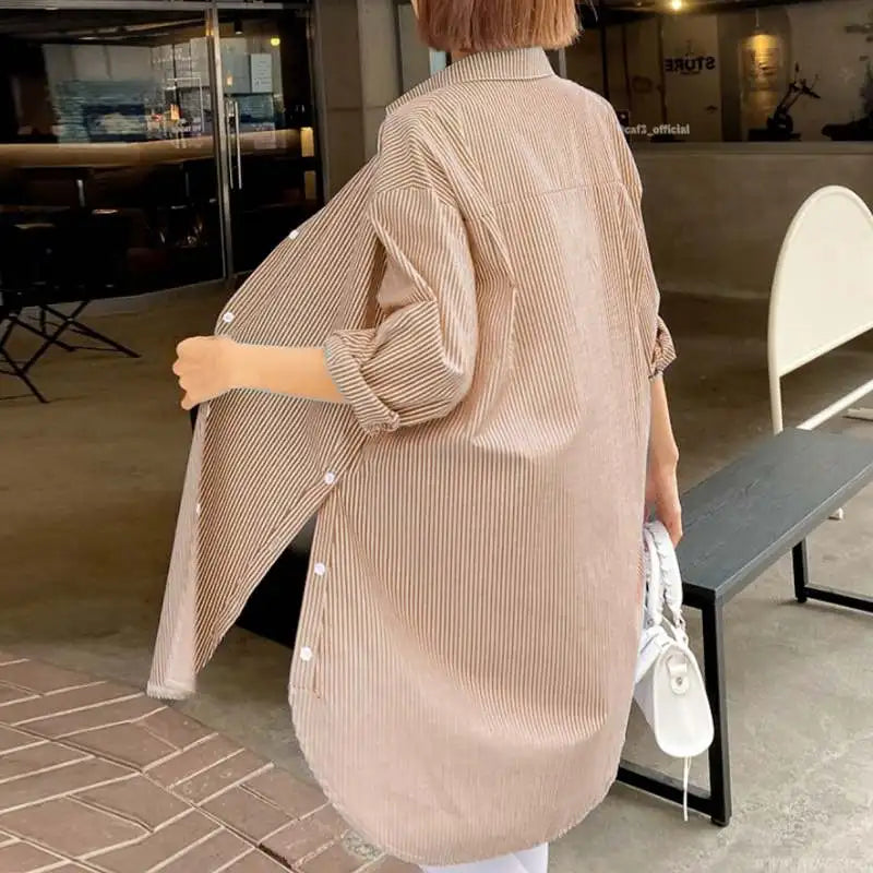 Stilvolle lange Bluse für Frauen - Indica