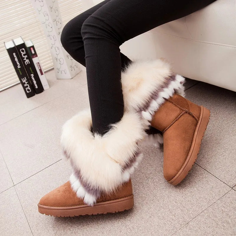 Hattie - Winterstiefel mit Pelzbesatz