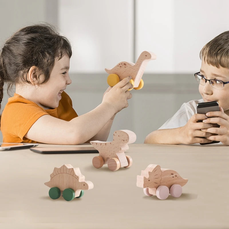 DinoHolz Babyspielzeug – Natürlicher Spielspaß für kleine Entdecker