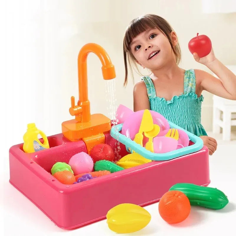 MiniWash Pro – Realistischer Spielzeug-Geschirrspüler für kleine Küchenhelden