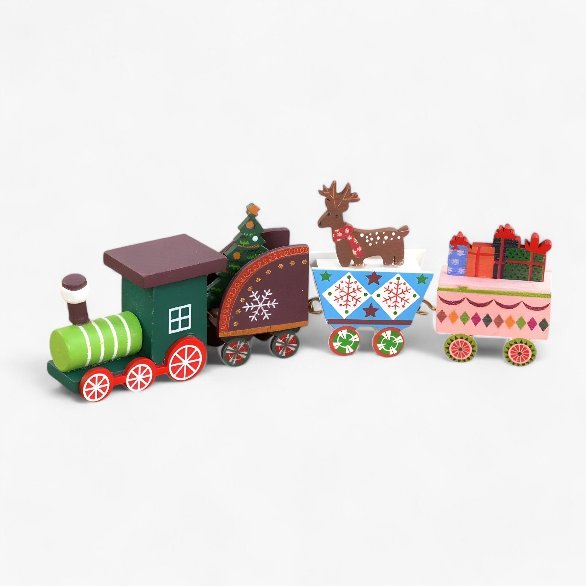Merry Express | Legesygt Trætog Pynt - Weihnachtsdekoration
