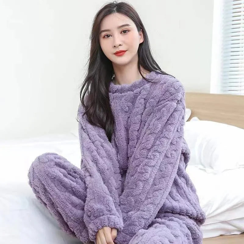 Kuschelig weiches Pyjama-Set für Frauen - Wendy