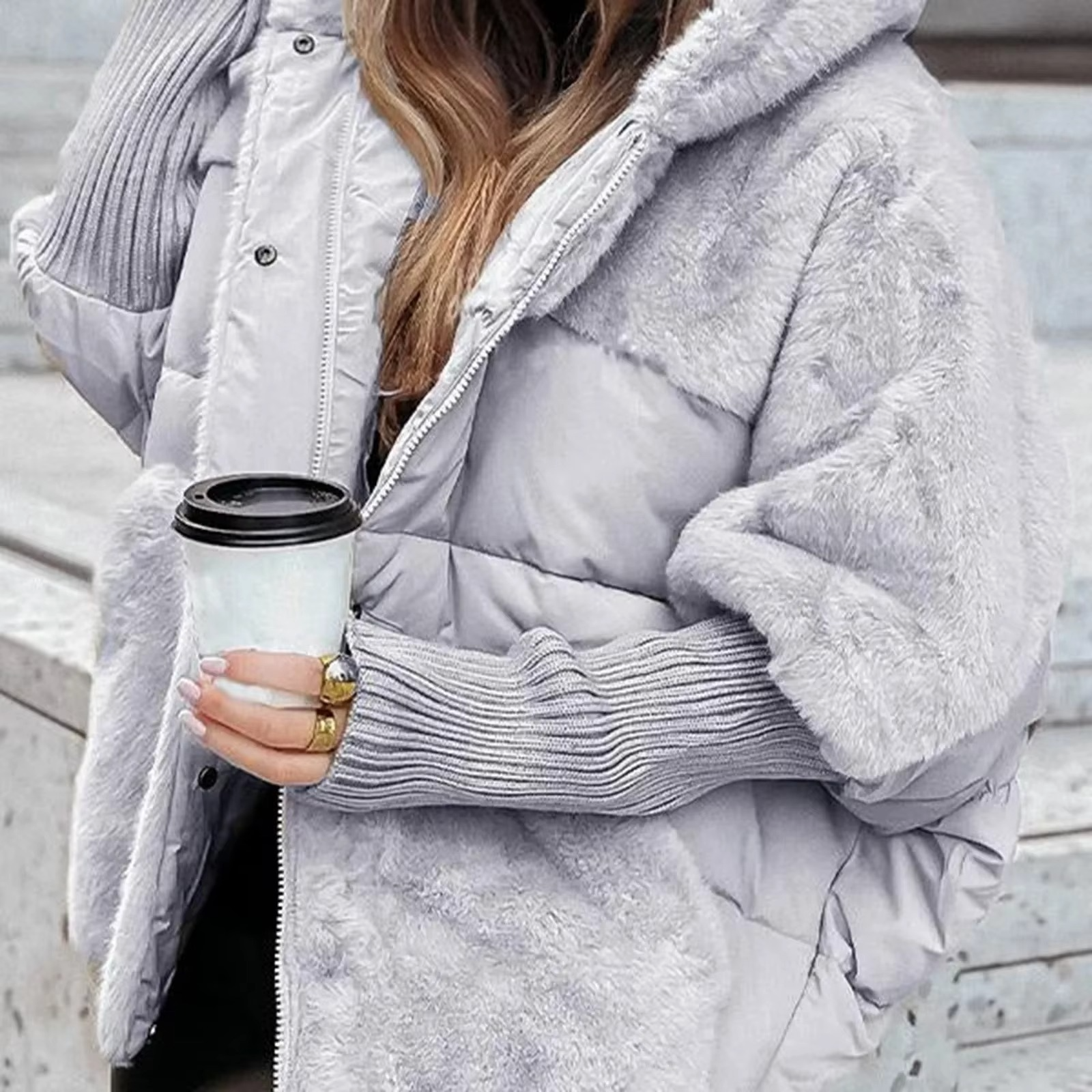 Veloria – Dame vinterfrakke varm med elegant design til efterår/vinter