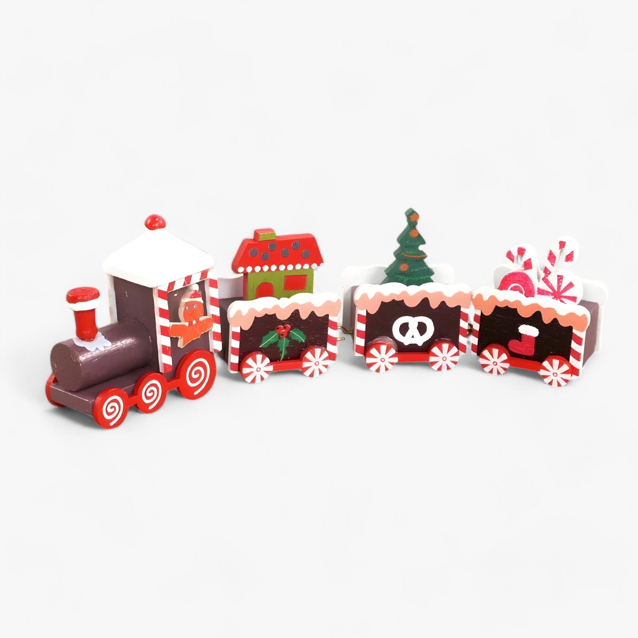 Merry Express | Legesygt Trætog Pynt - Weihnachtsdekoration