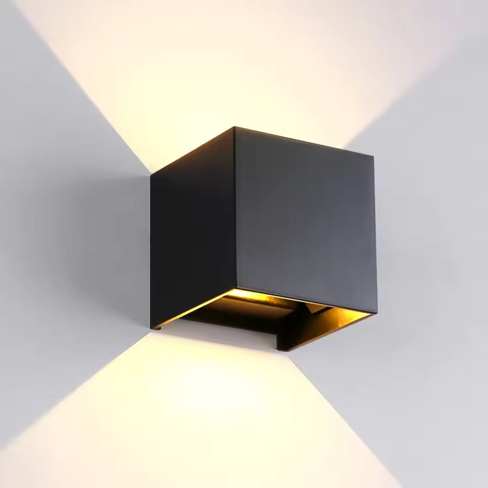 LED Wandleuchte – Wasserdichte IP65 Up & Down Lampe für Innen & Außen