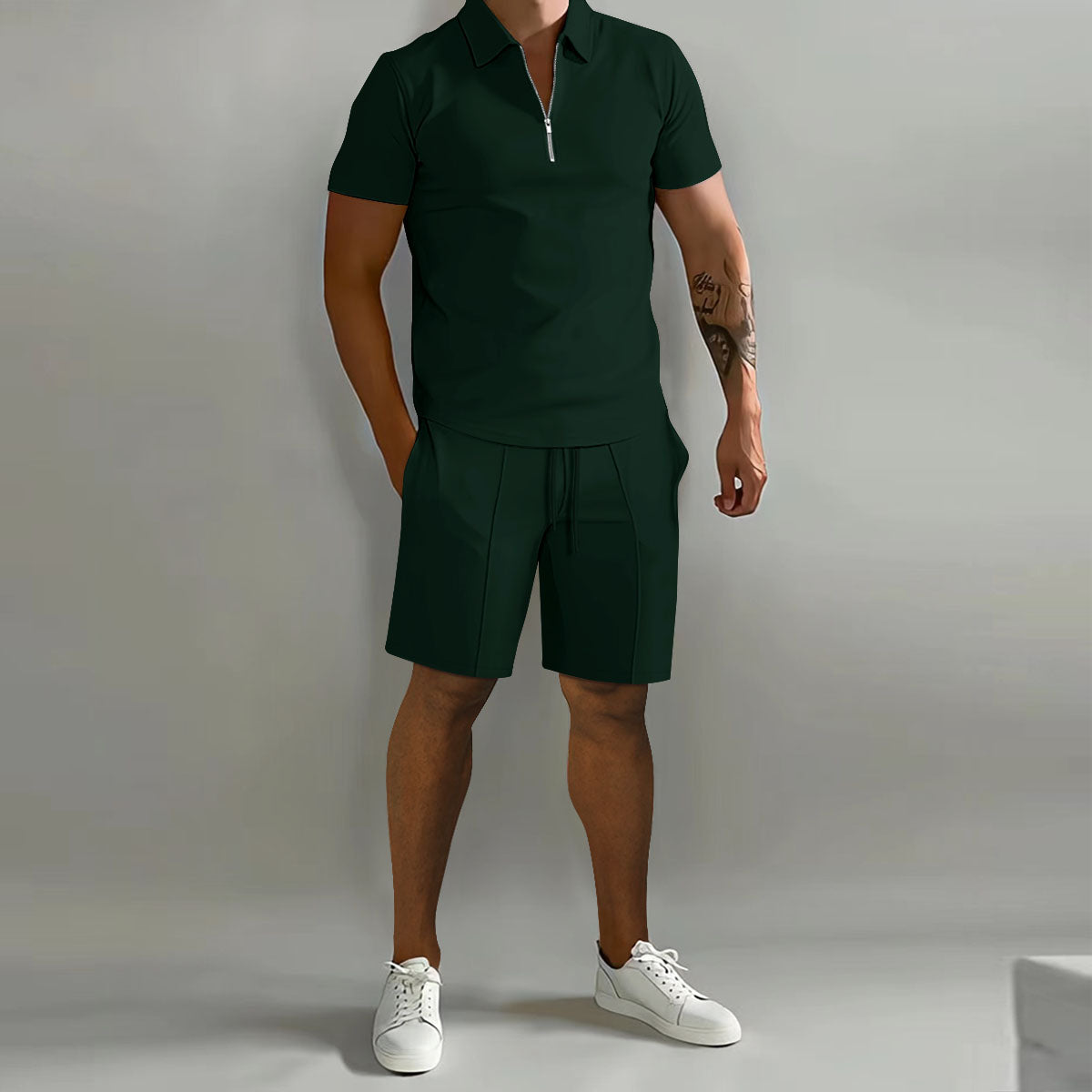 Devako Thomas - Polo med korte bukser