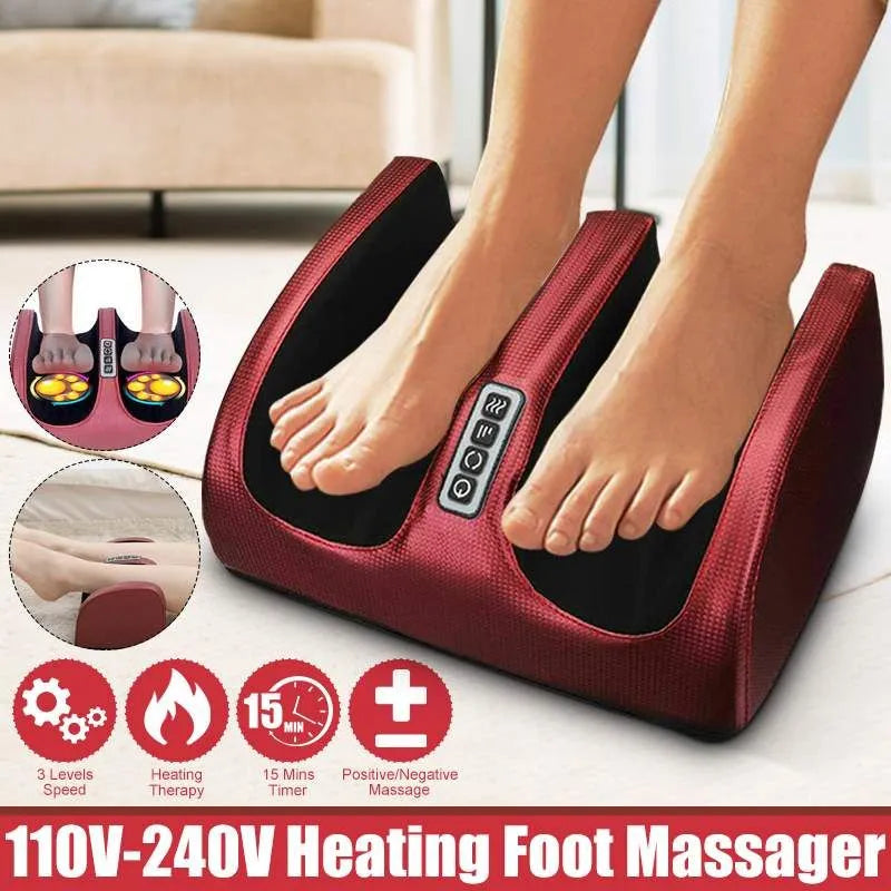 Fußmassagegerät - Shiatsu-Kneten mit Wärmefunktion für ultimative Entspannung