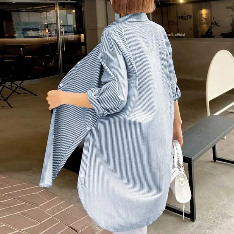 Stilvolle lange Bluse für Frauen - Indica