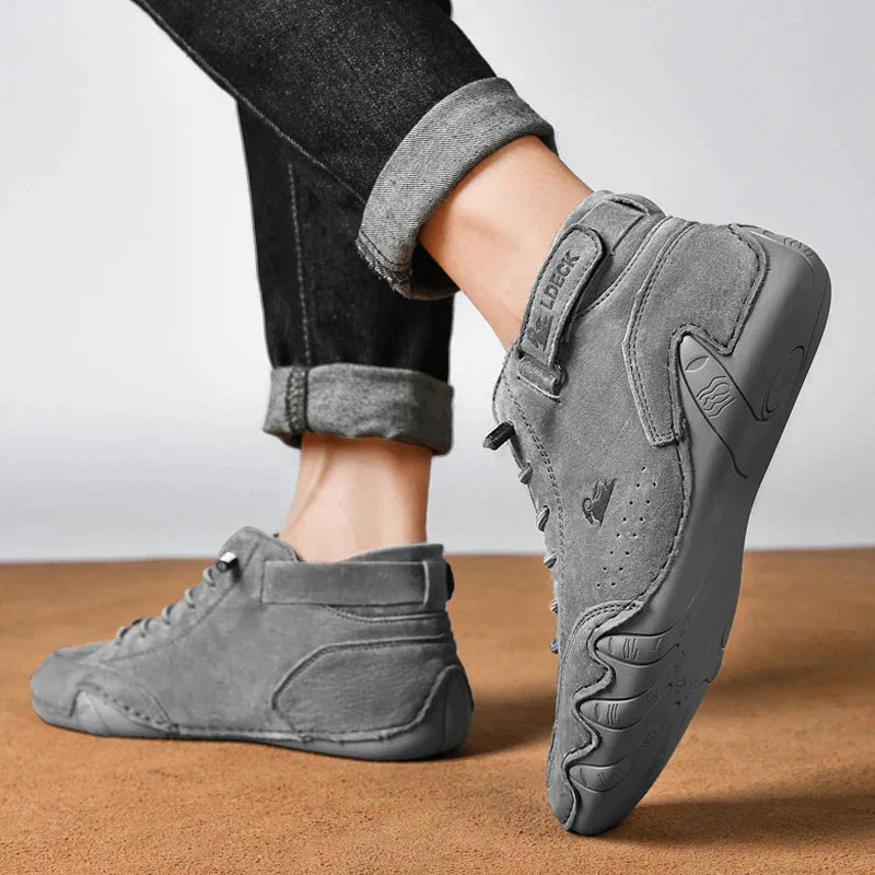 Daisy Leather Winter Sneakers | Wasserdichte Sneakers mit Fleece-Futter
