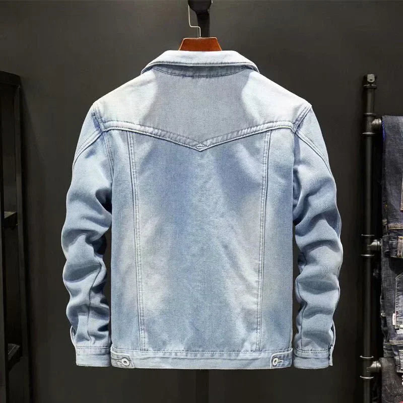Jeansjacke mit dickem Wollfutter - Erico
