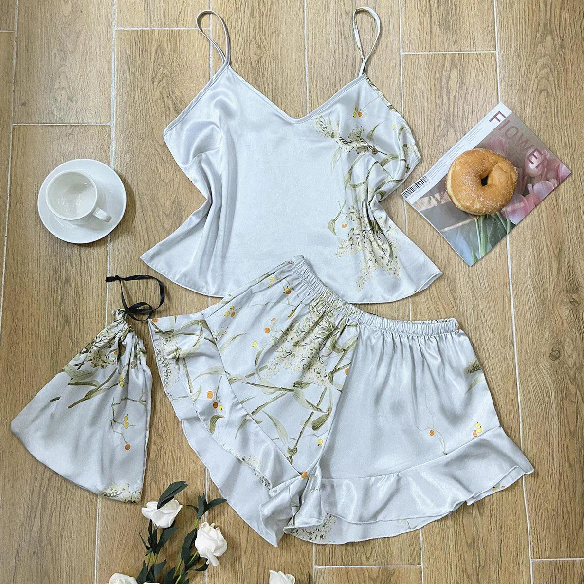 Seidenpyjamas für Frauen - Vilina
