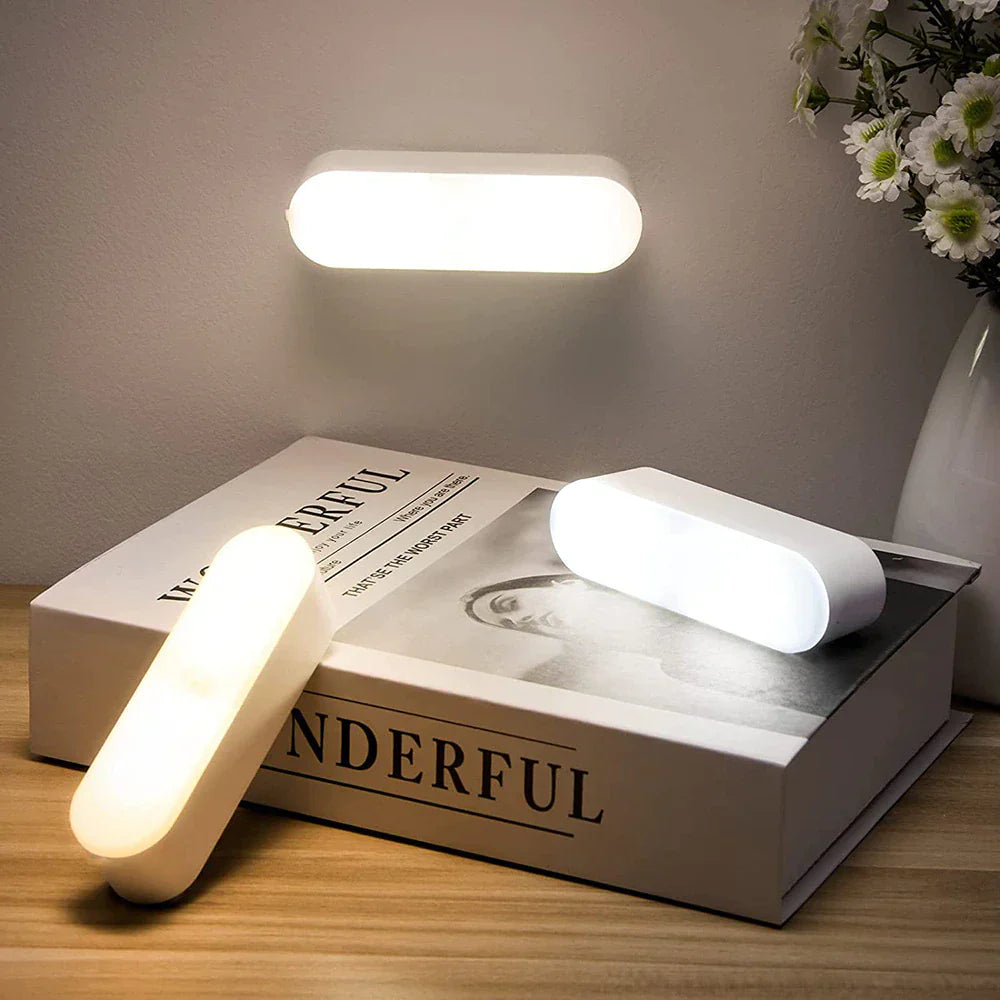 LED USB wiederaufladbare kabellose Bewegungsmelder-Wandleuchte