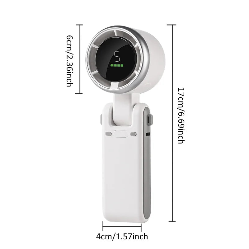TurboFold Breeze - Kompakter Power-Ventilator für unterwegs