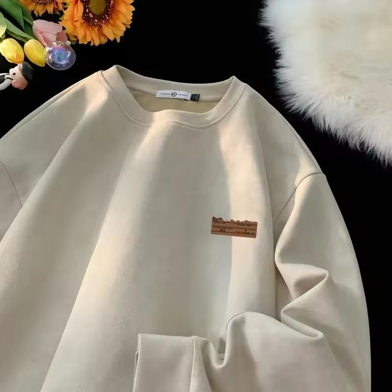 Pull en daim style japonais pour homme | style et confort en un