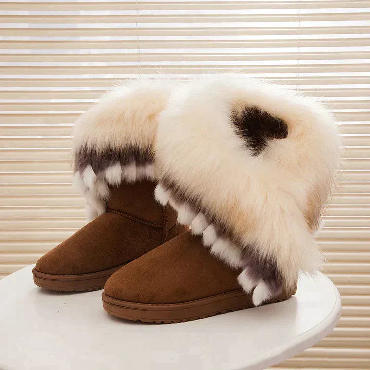 Hattie - Winterstiefel mit Pelzbesatz