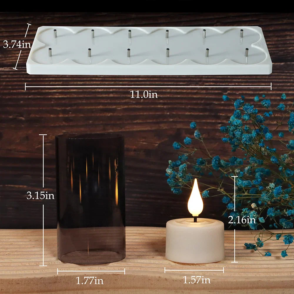 Flickerflex - Flammenlose Flackerkerzen für die Dekoration