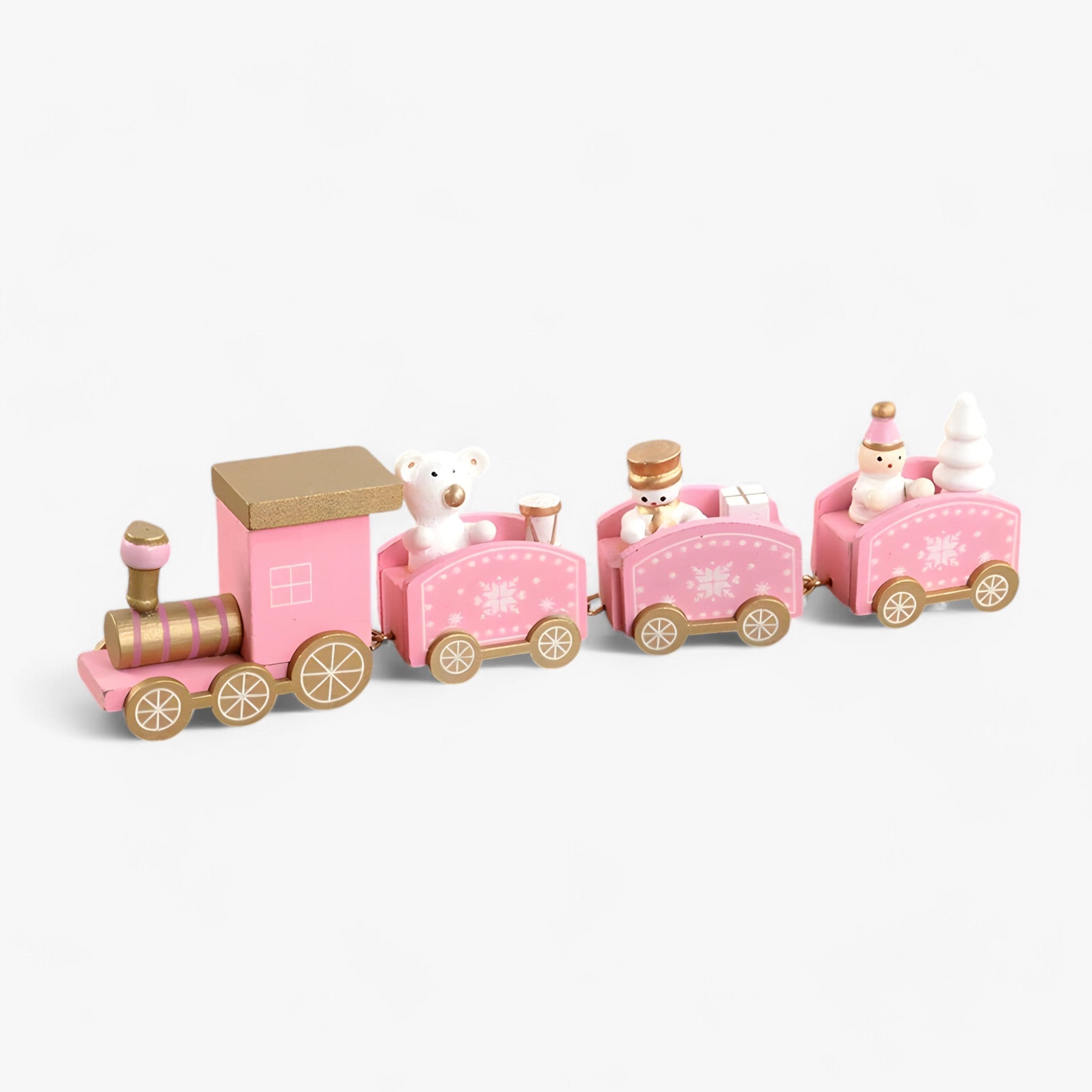Merry Express | Legesygt Trætog Pynt - Weihnachtsdekoration