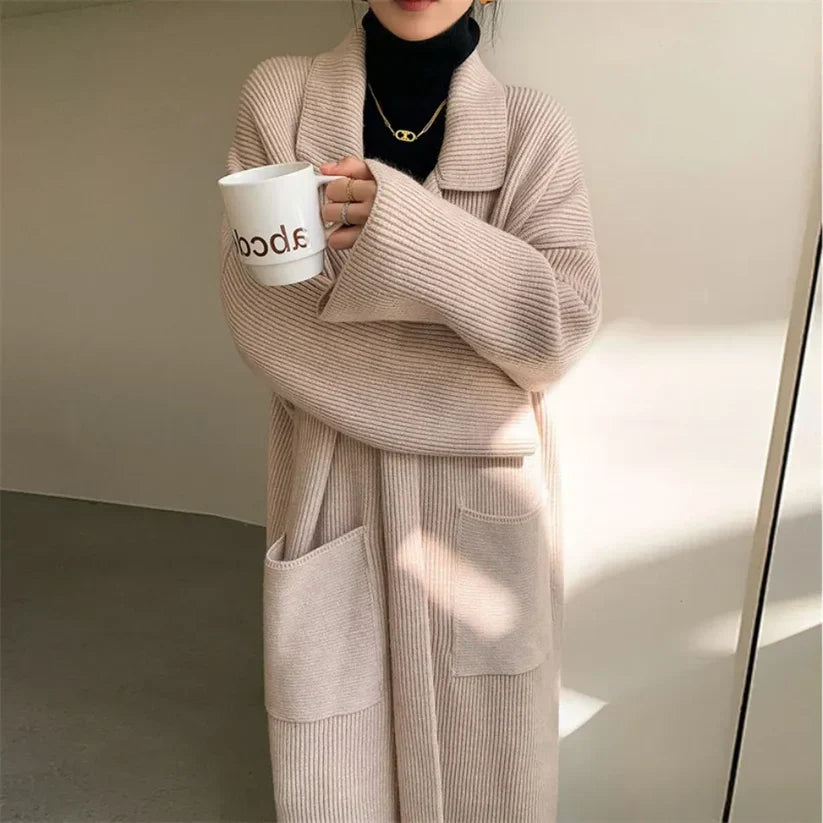 Eleganter Strickmantel für Frauen - Tirzah
