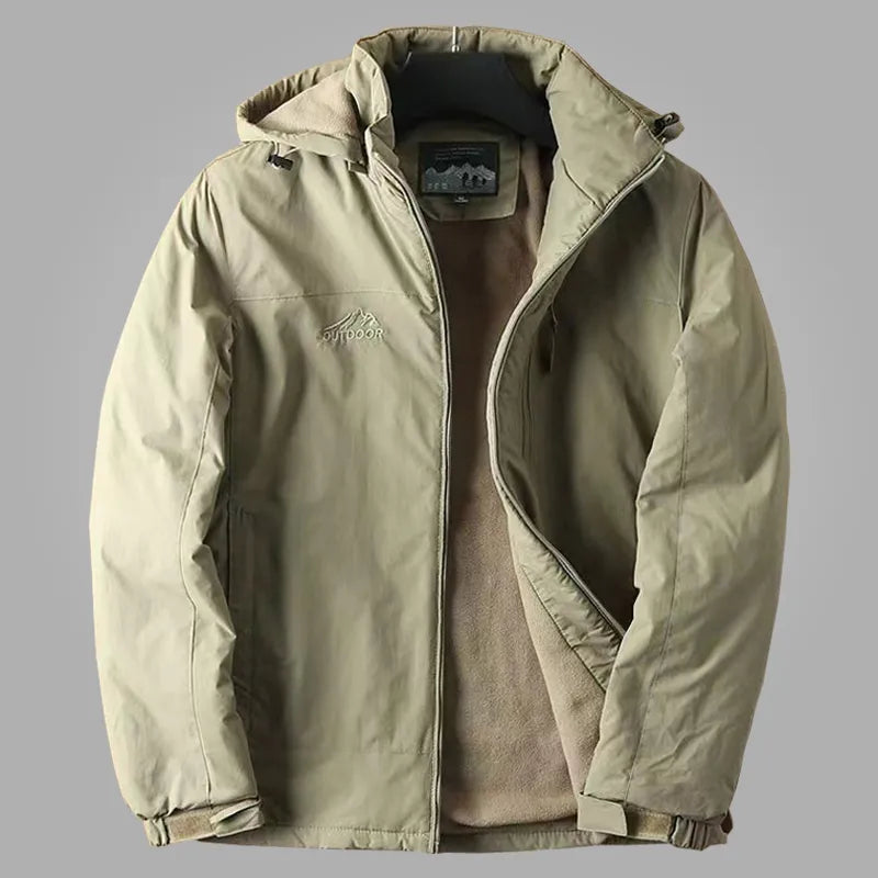 Wasserdichte Fleecejacke für Herren – Mit Fleece-Futter für maximalen Komfort