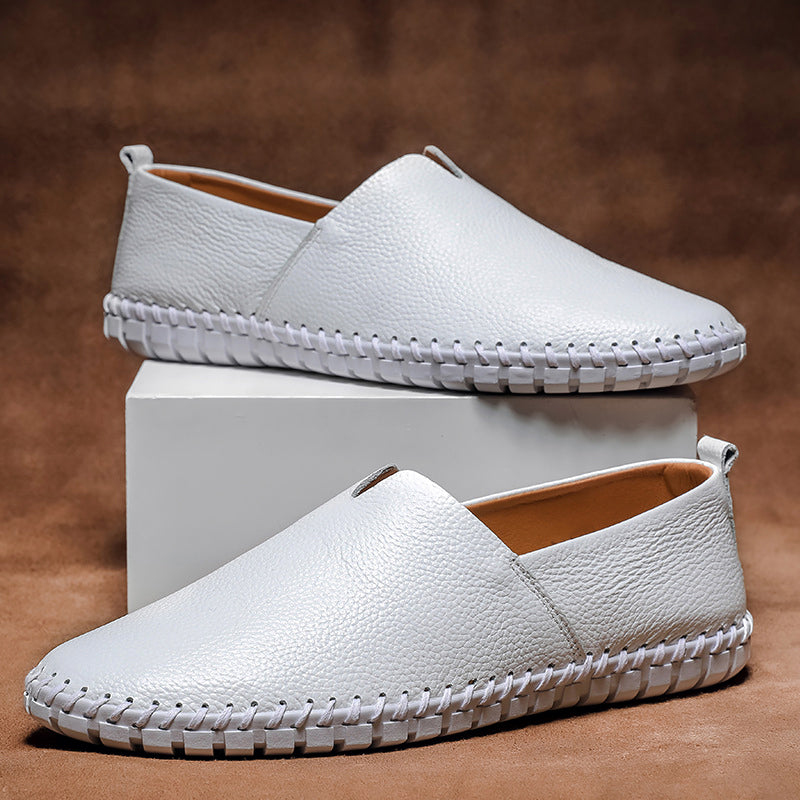 UrbanEase – Herren Slipper aus Rindsleder für Lässigen Komfort