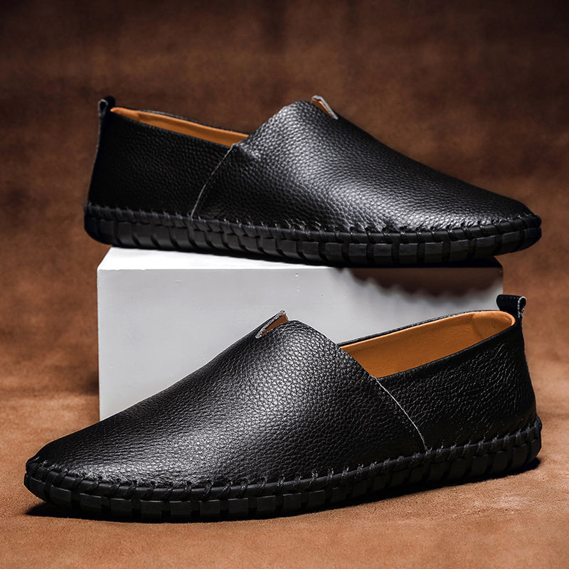 UrbanEase – Herren Slipper aus Rindsleder für Lässigen Komfort
