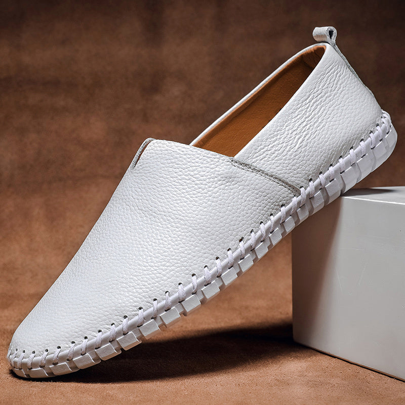 UrbanEase – Herren Slipper aus Rindsleder für Lässigen Komfort