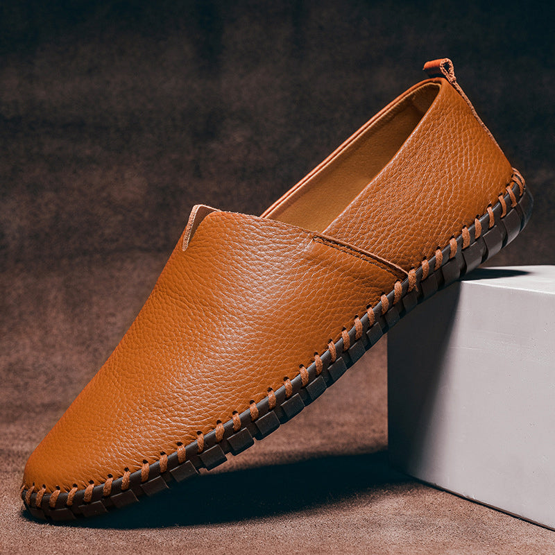 UrbanEase – Herren Slipper aus Rindsleder für Lässigen Komfort