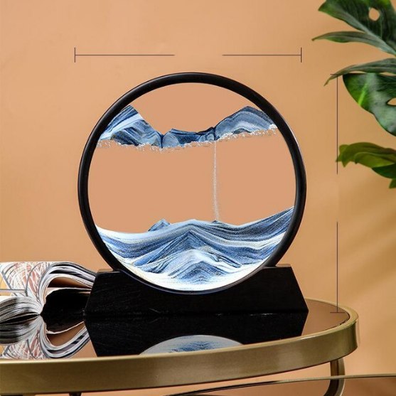 CalmingPiece - Sand Hav Kunst til Afslapning og Stressreduktion