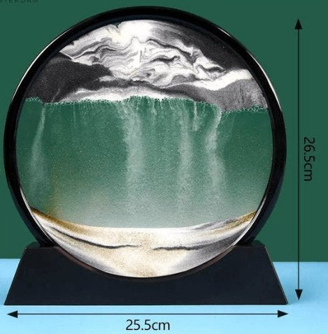 CalmingPiece - Sand Hav Kunst til Afslapning og Stressreduktion