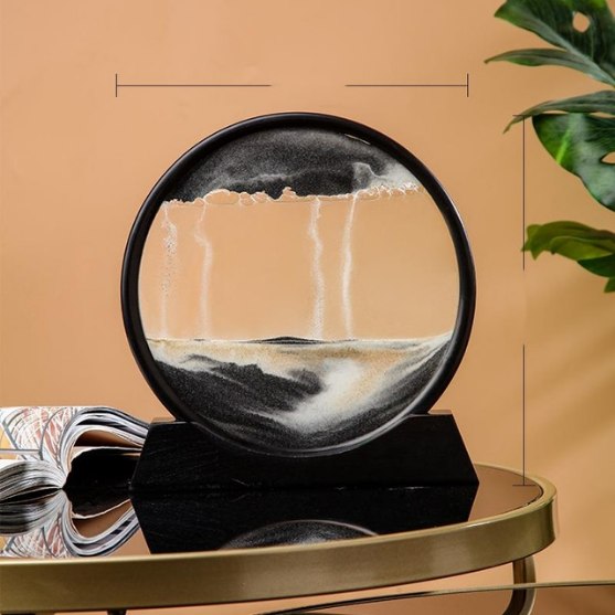 CalmingPiece - Sand Hav Kunst til Afslapning og Stressreduktion