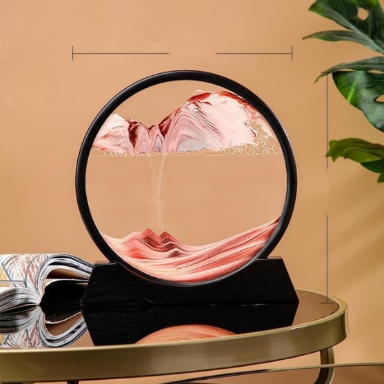 CalmingPiece - Sand Hav Kunst til Afslapning og Stressreduktion