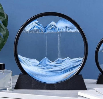 CalmingPiece - Sand Hav Kunst til Afslapning og Stressreduktion