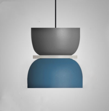 Lumora – Saturn Halo LED-pendellampe med akrylskive, farverig