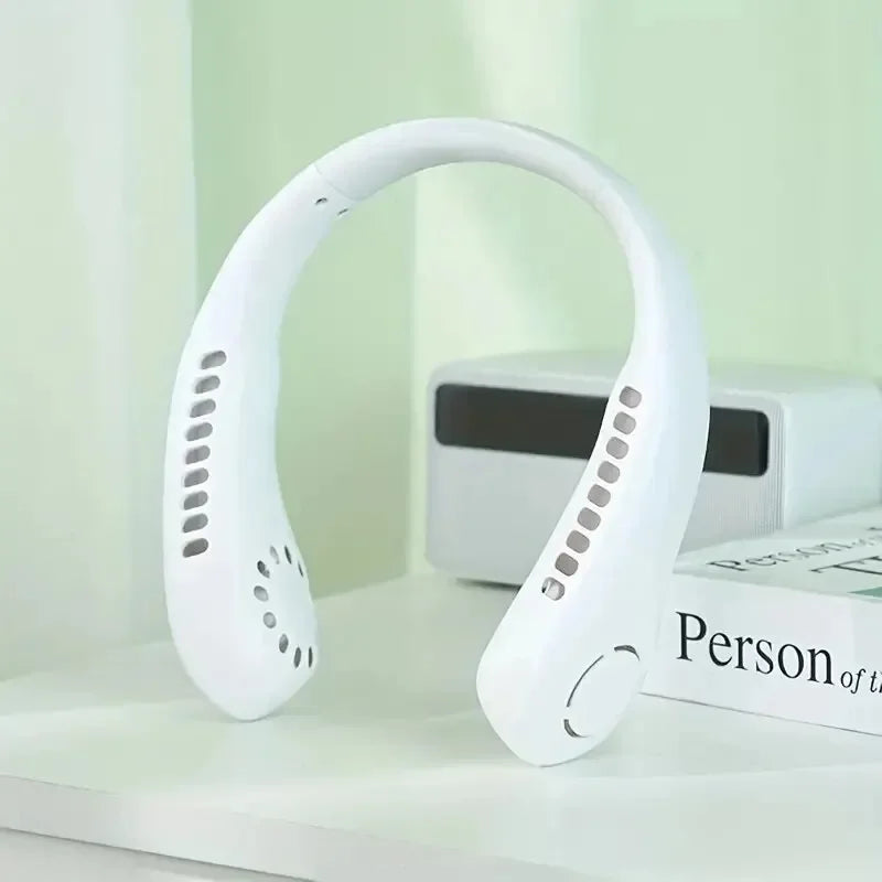 CoolBreeze Halsventilator – Tragbare Frische für heiße Tage