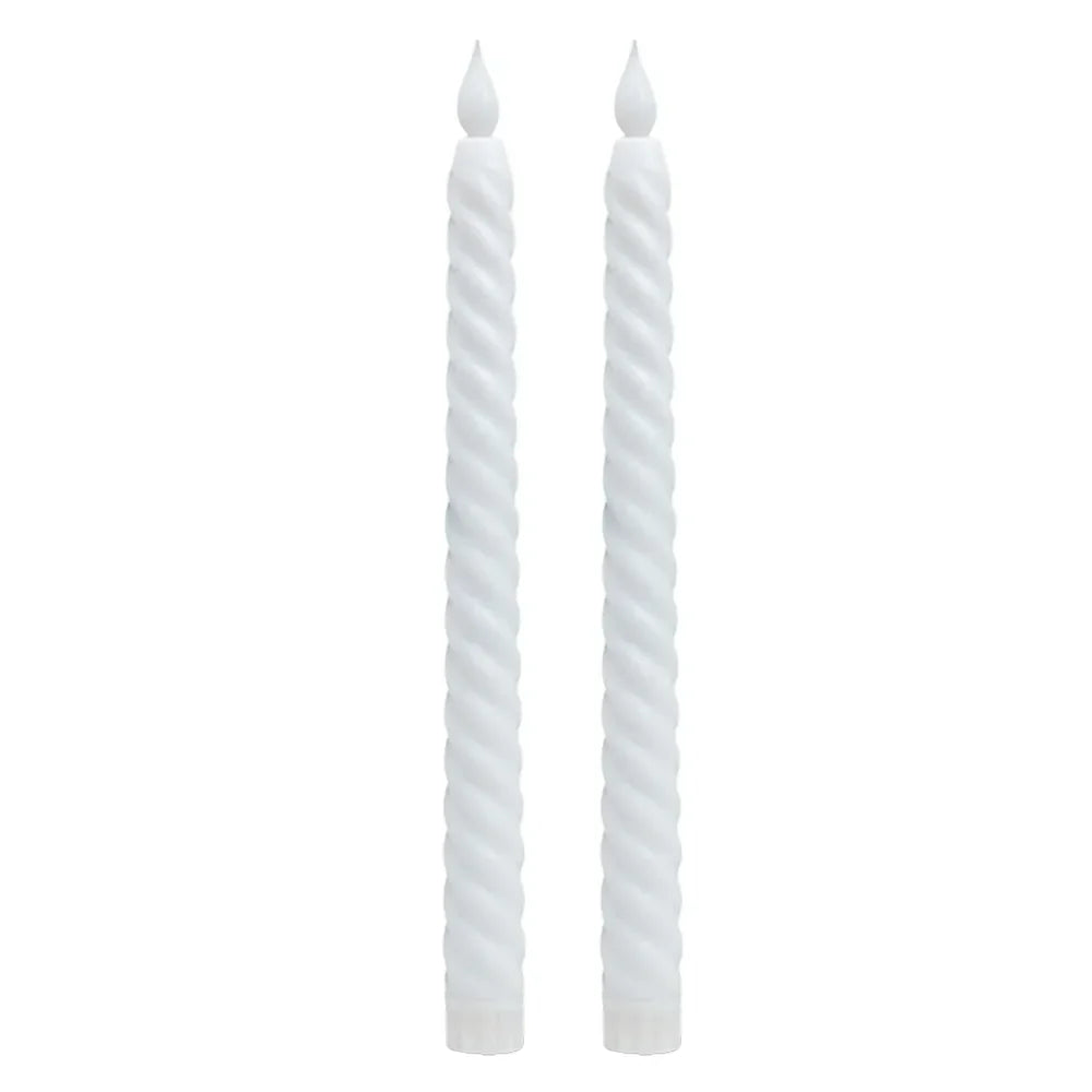 Candlestick 3D - Lange LED-Kerzen mit 3D-Docht für Weihnachten
