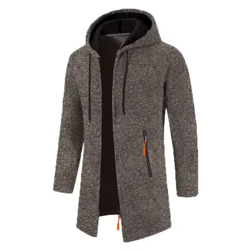 Winter Reißverschluss Hoodie für Männer | Wärme und Stil für winterliche Tage