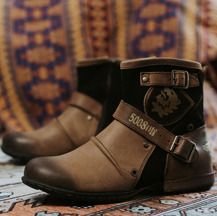 Vintage Herrenstiefel | Klassische Retro-Stiefel mit zeitlosem Stil