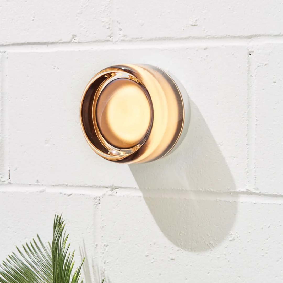 DimpleGlow – Kompakte LED-Wandleuchte – Modernes Acryl & Aluminium Design