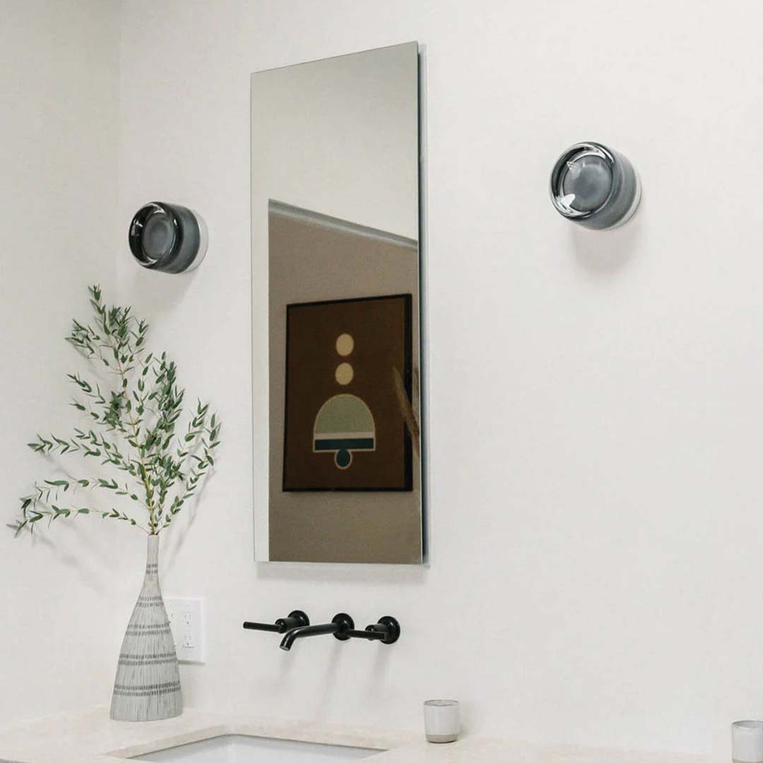 DimpleGlow – Kompakte LED-Wandleuchte – Modernes Acryl & Aluminium Design