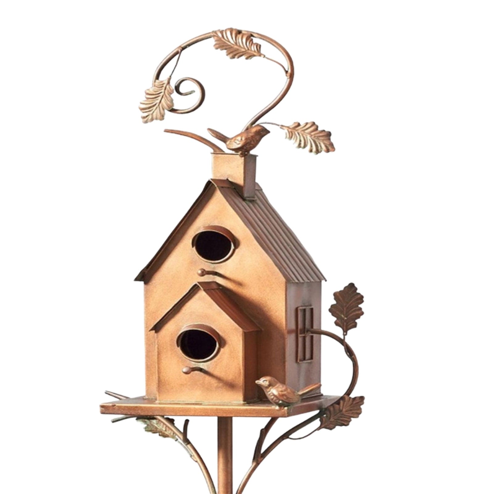 Talart – metal kunst fuglehus havepind