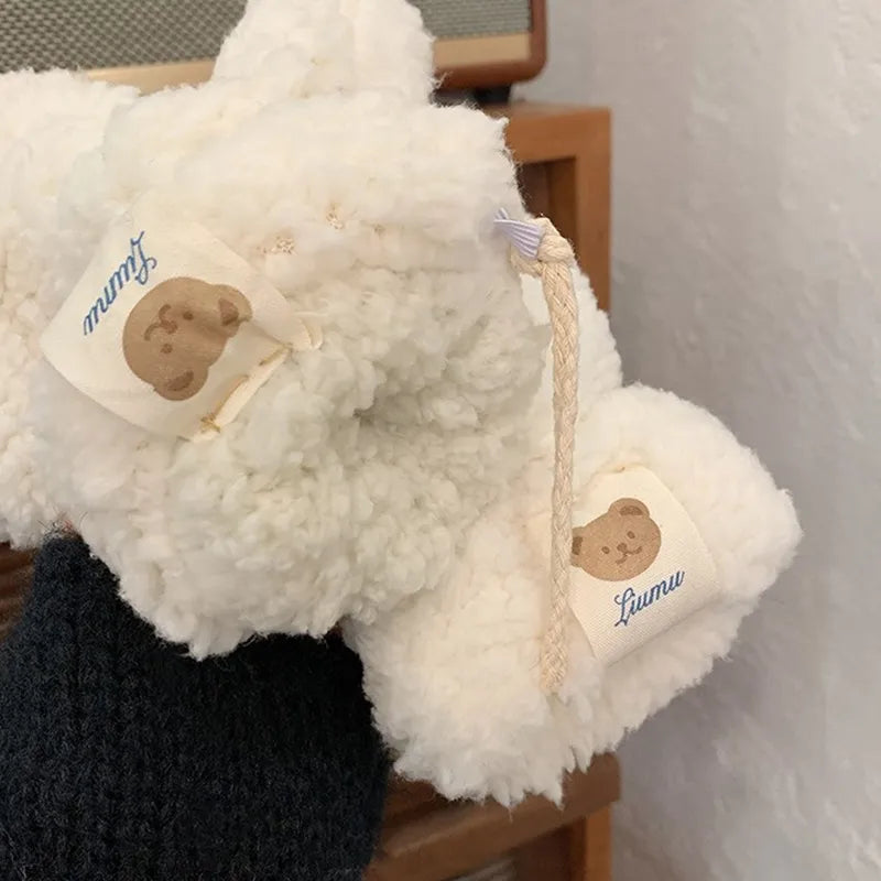 Weiche Damen-Teddyfäustlinge - Mila