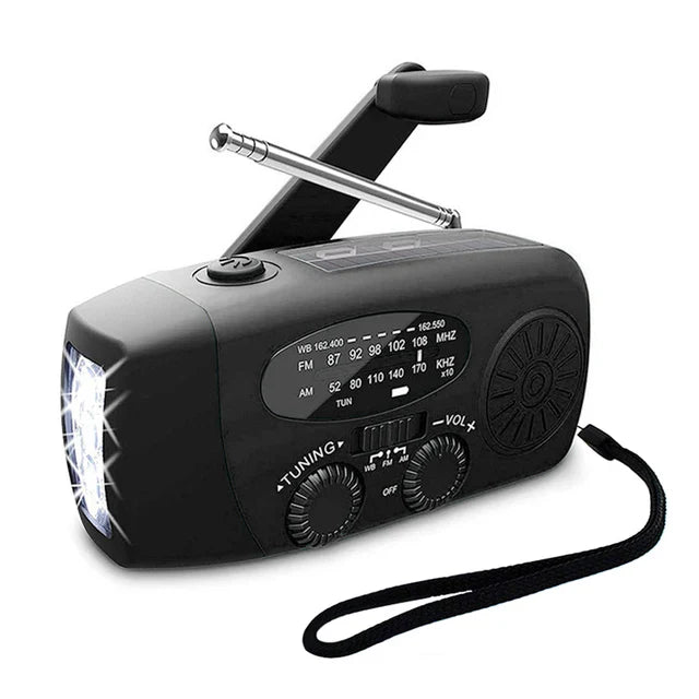 Devako Hiking - Notfall Dynox mit Taschenlampe, Radio & Powerbank