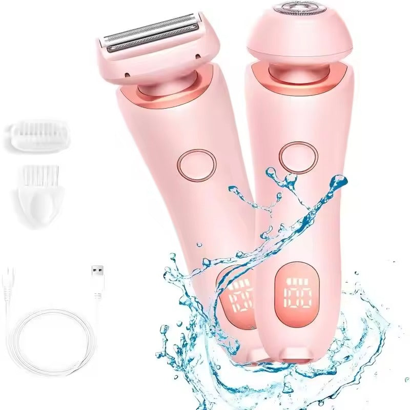 2-in-1 Lady Razor – Sanfte & Effiziente Haarentfernung