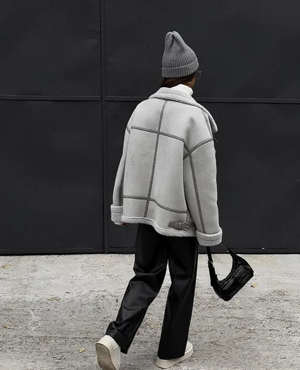 Nicole giacca invernale alla moda giacca morbida con tasche pratiche
