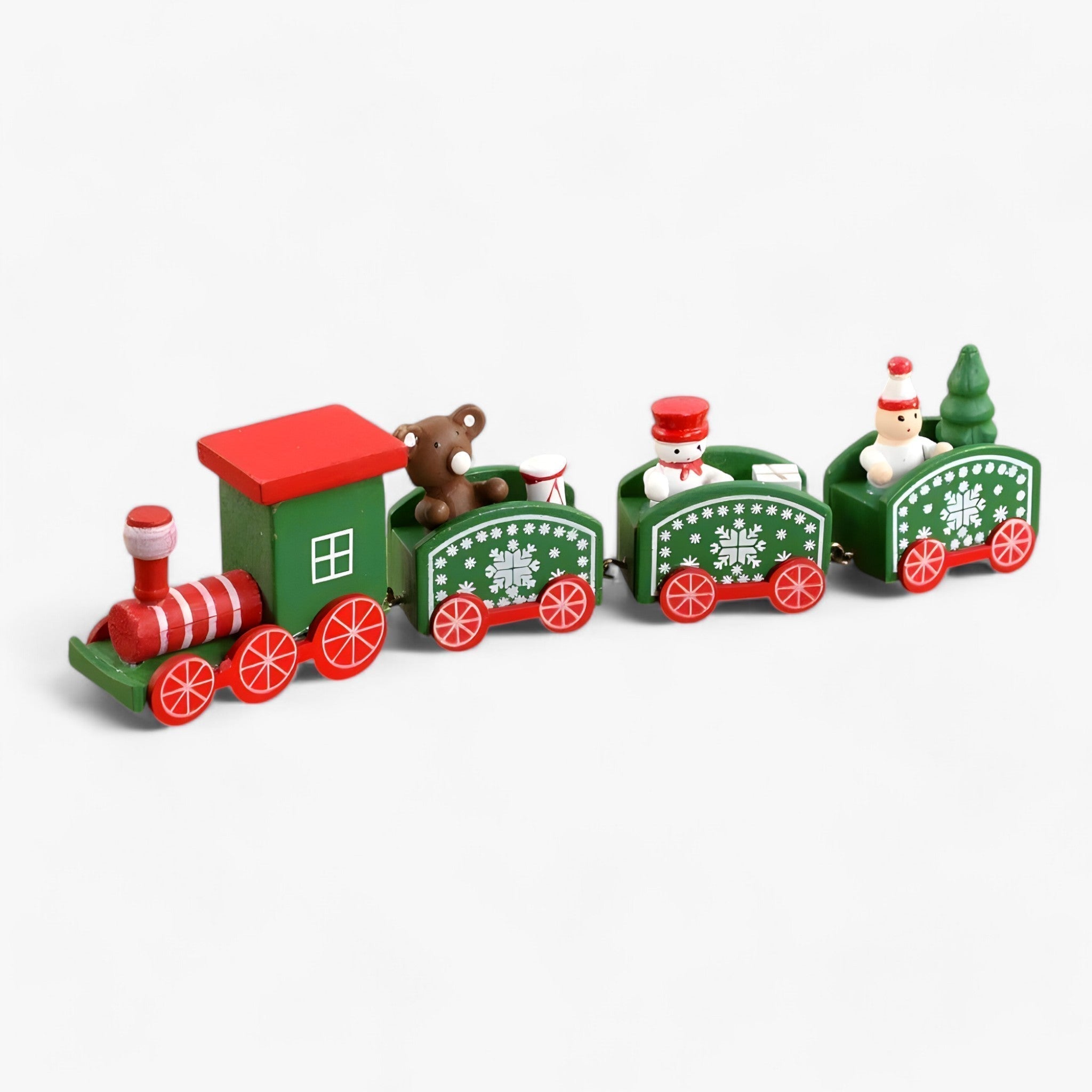 Merry Express | Legesygt Trætog Pynt - Weihnachtsdekoration