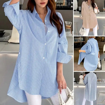 Stilvolle lange Bluse für Frauen - Indica