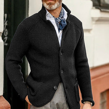 Cardigan da uomo in maglia Pine – Stile classico incontra comfort